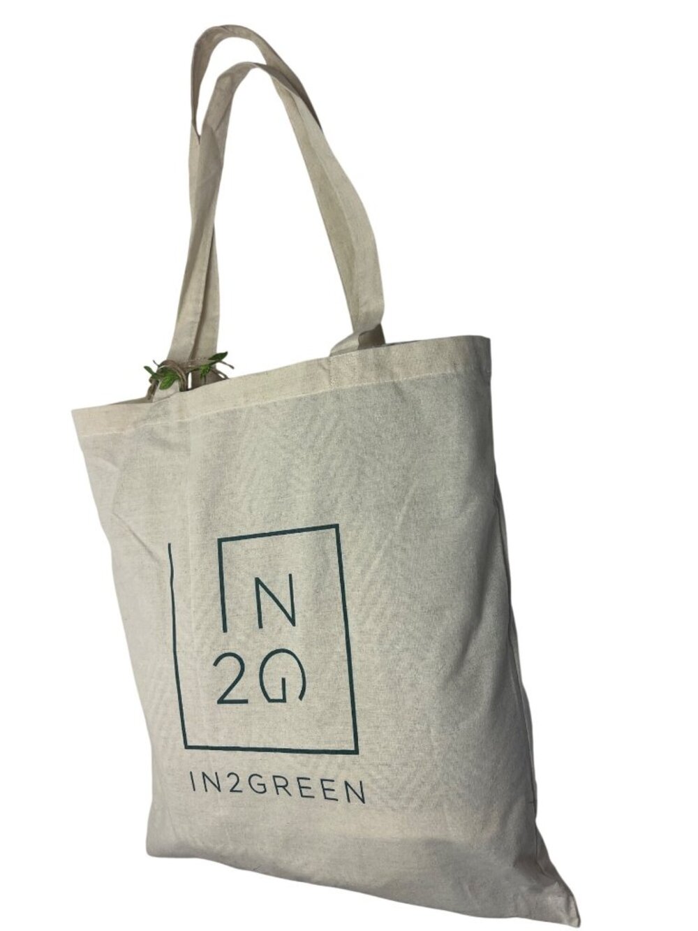 In2green Recycled Cotton & Polyester Knit Throw Blanket W/ Tote Bag Sustainable - Picture 2 of 8